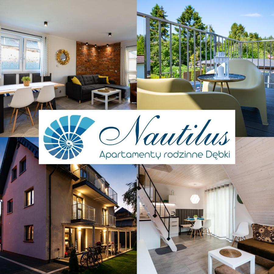 Willa Nautilus Dębki Exterior foto
